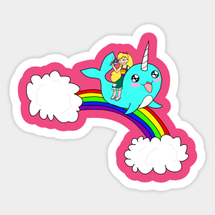 Star Butterfly: Rainbow Slide Sticker